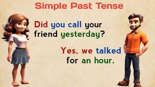 Simple Past Tense Practice | Learn English English Speaking Practice