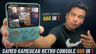 Sameo Gamegear - Best Handheld Game Console | 666 in 1 Gaming Console