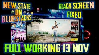 Pubg new state black screen problem BlueStacks | How to download Pubg New State on pc