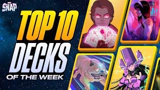 TOP 10 BEST DECKS IN MARVEL SNAP | Weekly Marvel Snap Meta Report #110