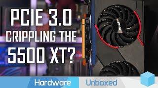 5500 XT PCIe 3.0 vs. PCIe 4.0, Hamstrung by PCIe Bandwidth?