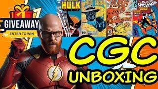 CGC Unboxing 23 Books and Giveaway Details Inside