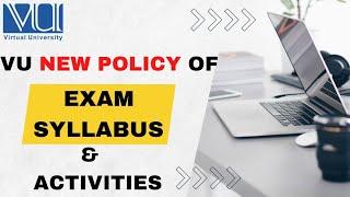 Exam Syllabus and paper pattern of vu | Updated paper pattern of VU | Mid and final exam syllabus