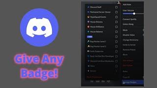 Give Badges to Any Discord User!? BetterDiscord Top Plugin 2022