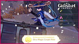 On a Magic Carpet Ride Hidden Achievement Sumeru Desert Genshin Impact 3.4