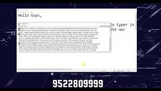 Image to Notepad RT ++ | RTX ++ Notepad | AutoTyper | Contact : 9522809999