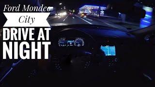 Ford Mondeo Turnier 2.0 TDCI (2017) - POV City Drive at night