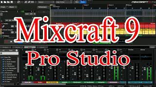 แจกโปรแกรม Mixcraft9 Pro Studio ลองโหลดไปเล่นดู สามารถใช้กับไฟล์ต่างๆ MIDI WAV  บันทึกเสียงStudioได้