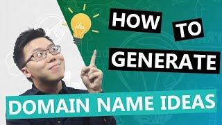 How to Brainstorm Unique Website (Domain) Name Ideas