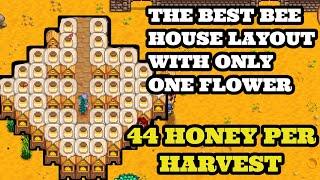 Stardew Valley Honey | Best Honey Layout For A Single Flower