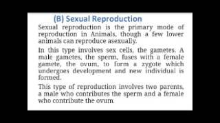 XI Zoology Ch# Lecture#2(Reproduction-sexual Reproduction) by Ahsan Ali Rind