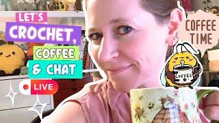 Let's Crochet, Coffee, and Chat! Starting January's Crochet Book Ami!