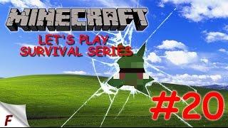 Frilioth Plays Minecraft Series. Let's Play Episode #20. Catching a Farmer and Auto Wheat Farming