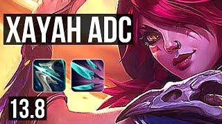 XAYAH & Rakan vs APHELIOS & Braum (ADC) | 9/0/1, 70% winrate, Legendary | KR Challenger | 13.8