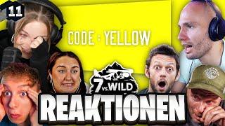 Nächster ABBRUCH!  ALLE Reaktionen der Teilnehmer auf Folge 11 (7 vs. Wild - Crashed)