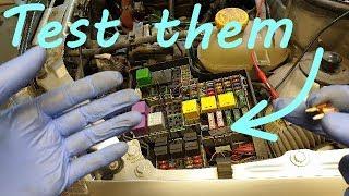 All Fuses & Relays from 2003 Opel Corsa C How to Use / Test them