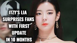 ITZY’s Lia Surprises Fans with First Update in 10 Months #itzy #lia #kpop