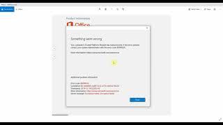 How to fix Microsoft Office error 80090034