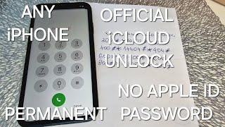 Official iCloud Unlock️Permanent Solution for Any iPhone without Apple ID and Password️