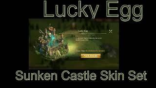 LUCKY EGG - SUNKEN CASTLE SKIN SET : GUNS OF GLORY