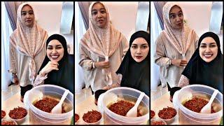 Fara Fauzana Di Rumah Zara Zya.. Memborong Sambal 