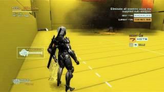 Metal Gear Rising: Revengeance - VR Mission 1-20 - 1st Rank / Gold