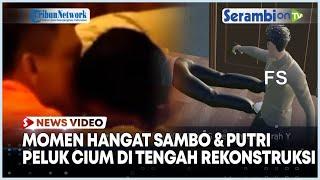 Tangan Terikat Elus Kepala, Adegan Peluk Cium Putri Candrawathi dan Ferdy Sambo di Sofa Jadi Sorotan