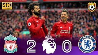HighLights - "Liverpool" 2:0 "Chelsea"  The madness of Mo Salah  ● Premier League [2019]  | 4K