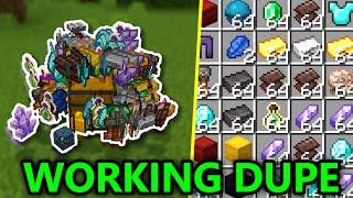 BEST WORKING ANY ITEM Minecraft Bedrock 1.21 DUPLICATION GLITCH!