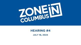 Zone In Hearing #4 - Final Phase One Legislation