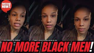 Black Woman Says She's "EMOTIONALLY TIRED" Of Dating Black Men!