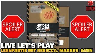 ACHTUNG SPOILER Hidden Games Tatort - Königsmord   - Live Let's Play mit Rebecca, Markus & Ben