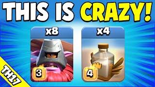 REVIVE SPELLS + THROWERS = WOW!!! TH17 Attack Strategy (Clash of Clans)