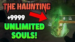 HOW TO GET UNLIMITED SOULS IN MW2 THE HAUNTING! (100's Per Hour)