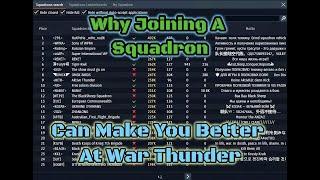 Squadrons Explained - How To Join One, All The Benefits Of Joining One, and Much More - War Thunder