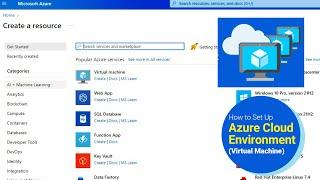 How To Create a Virtual Machine In Microsoft Azure