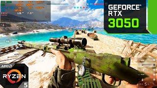 Battlefield 5 : RTX 3050 8GB + Ryzen 5600 : Ultra Graphics