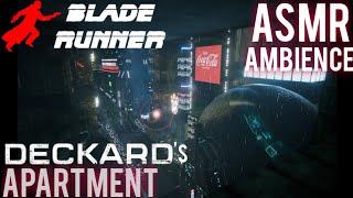 Blade Runner Deckard's Apartment 4K | 1 Hour AMBIENCE ASMR