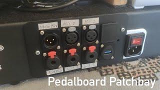 CUSTOM PEDALBOARD PATCHBAY - DIY
