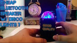 iON Party Starter Bluetooth Speaker W/ Disco Lights Unboxing & Review