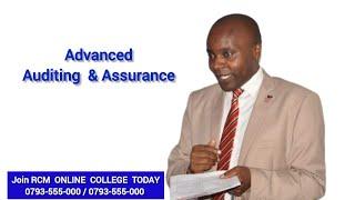 PRACTICE  MANAGEMENT IN AUDITING-ADVANCED AUDITING AND ASSURANCE