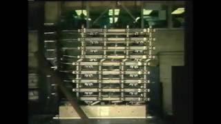 Earthquake simulation test of a 9-story reinforced concrete frame (SS1-4)