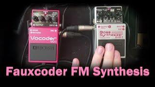 BOSS VO-1 Fauxcoder FM Synthesis (SYB-5, NO MIC)