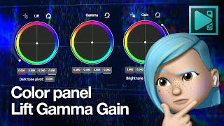 How to work with Lift, Gamma & Gain color wheels | VSDC Free Video Editor