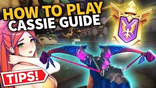 HOW TO PLAY CASSIE LIKE A PRO in ranked | Paladins Guide Cassie