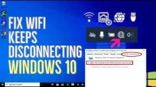 Laptop Keeps Disconnecting from WiFi | wifi keeps disconnecting windows 10 [FIXED]