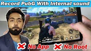 Pubg Internal Sound recorder For Android|| How record pubg mobile with internal sound || AlirazaTv