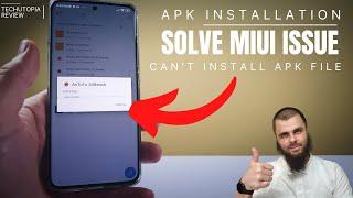 How to solve APK installation problem All Xiaomi Redmi Poco Phones | can't install apk file solution
