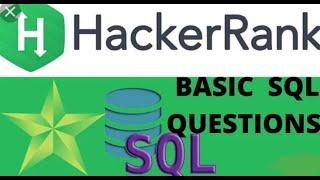 HackerRank basics SQL question part 2 || HackerRank practice basic SQL || SQL practice questions