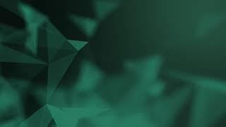 Abstract Connected Triangles On Bright Green Background | Free Stock Video Footage HD 4K